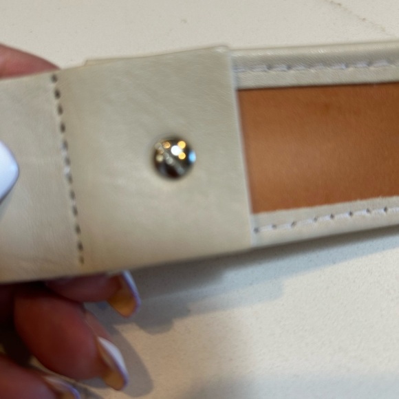 Just Cavalli Cloth Covered Leather Belt - Picture 3 of 6